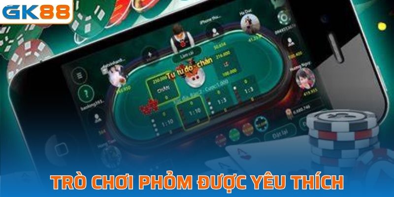 Tựa game được yêu thích